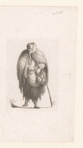 Vagrant with a staff