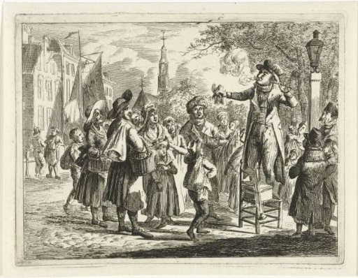 Fire Eater and his Audience