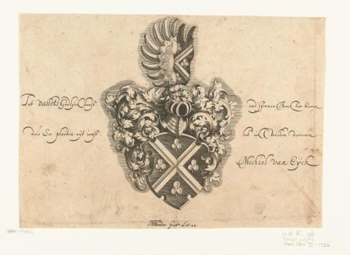 Coat of arms of Michiel van Eyck