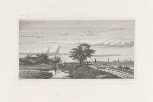 Landscape with canals