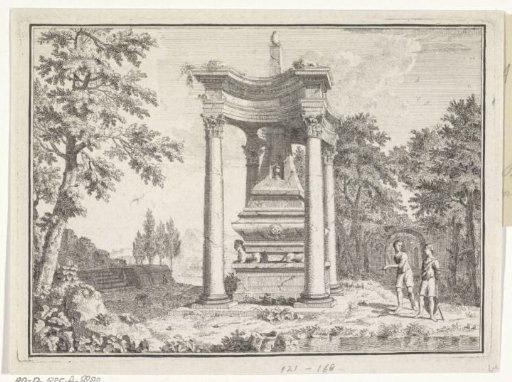 Monument in a landscape