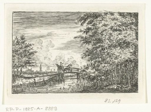 Landscape with Hunter and Dog