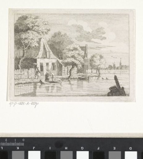 Farmhouse by the water