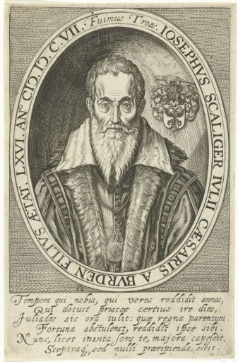 Portrait of Josephus Scaliger at the Age of 66
