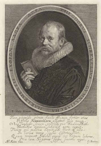 Portrait of Theodorus Schrevelius