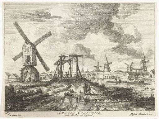 View of the Hogesluis from the Utrecht side