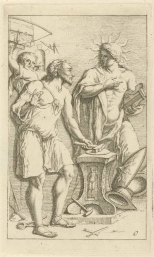 Apollo in the Forge of Vulcan
