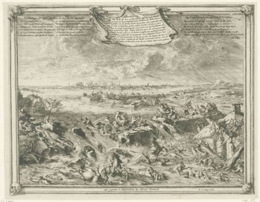 Dike breach at Coevorden, 1673