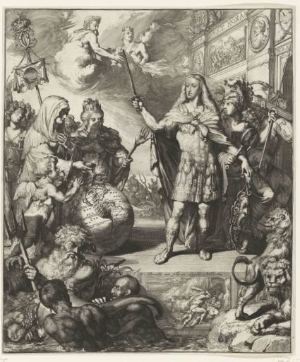 Allegorical portrait of Charles II of Spain
