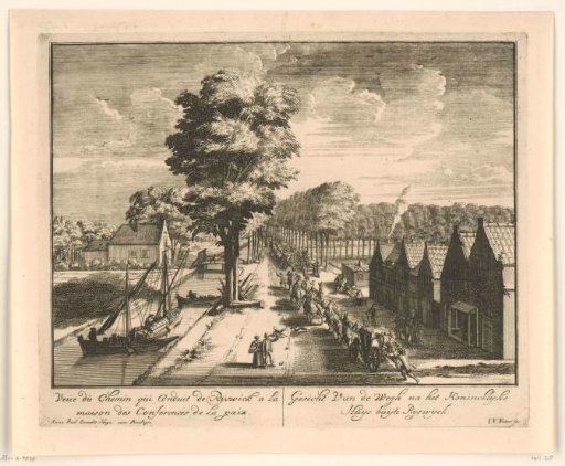 The Road to the House ter Nieuburch in Rijswijk, 1697