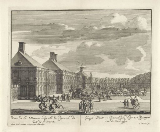 View of the House ter Nieuburch in Rijswijk, 1697