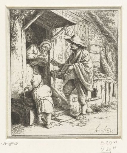 Spectacle Seller with an Old Woman