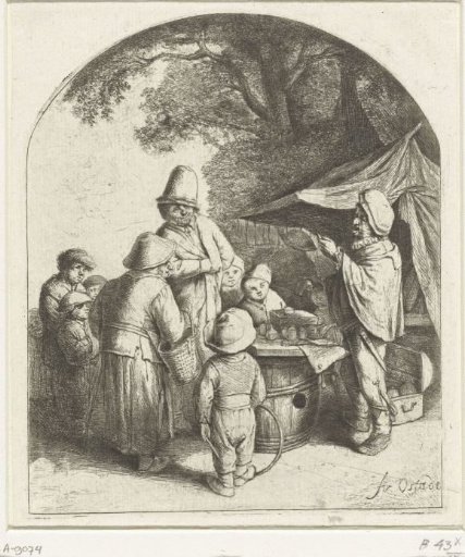 The Quack Selling His Wares
