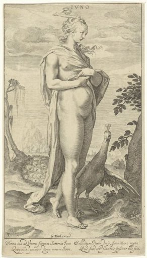 Juno with a Peacock