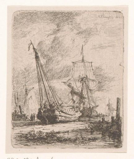 Ships on land and in the water