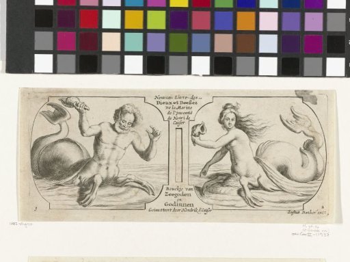 Two compartments, each containing a triton