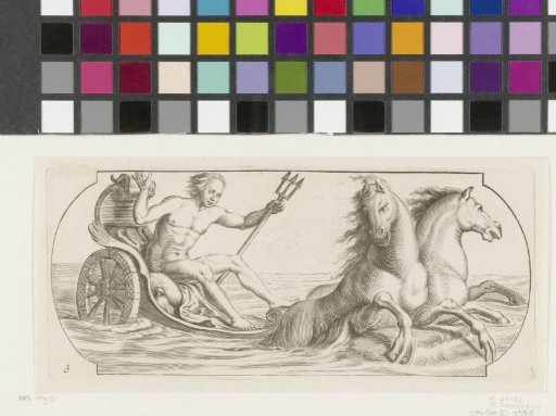 Neptune on a war chariot