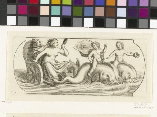 Amphitrite on a war chariot