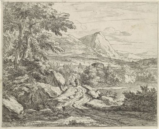 Path along the rocks