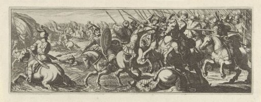 Battle by a river