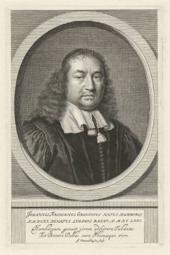 Portrait of Johannes Fredericus Gronovius