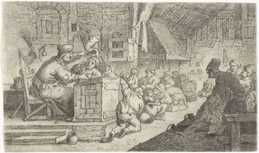 Teacher in front of the class