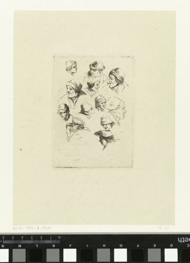 Study Sheet with Twelve Heads