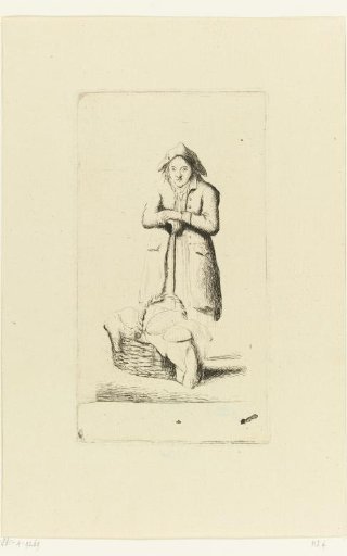 Baker with a basket of bread