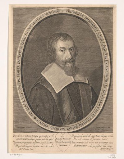 Portrait of Frederick Spanheim aged 44