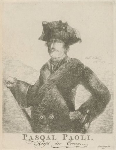 Portrait of Pasquale Paoli