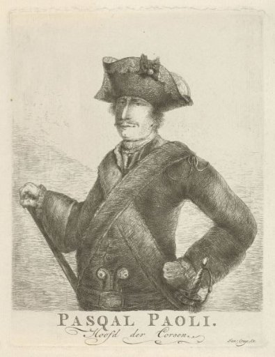 Portrait of Pasquale Paoli