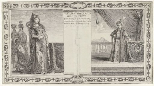 Portrait of Mehmet IV and Turhan Hatice