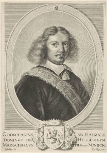 Portrait of Godschalck van Halmale