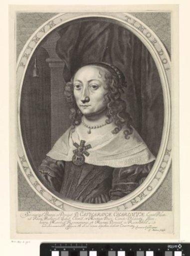 Portrait of Catherina Charlotta, Palatine Countess of Palatinate-Neuburg