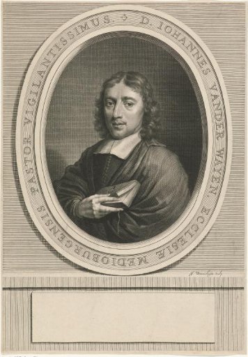 Portrait of Johannes van der Waaijen