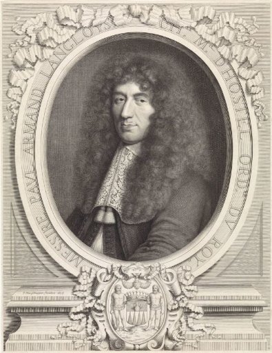 Portrait of Paul-Armand Langlois de Blancfort, Maître d'Hôtel to Louis XIV, King of France