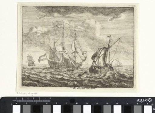 Seascape with two- and three-masters
