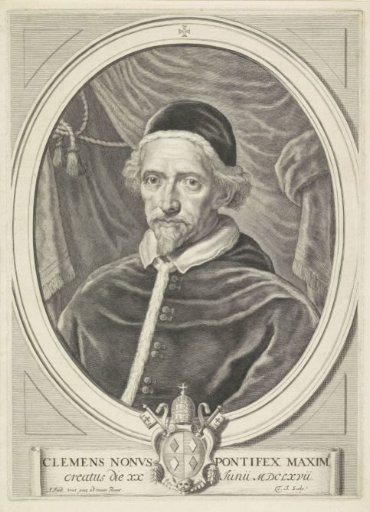 Portret van paus Clemens IX