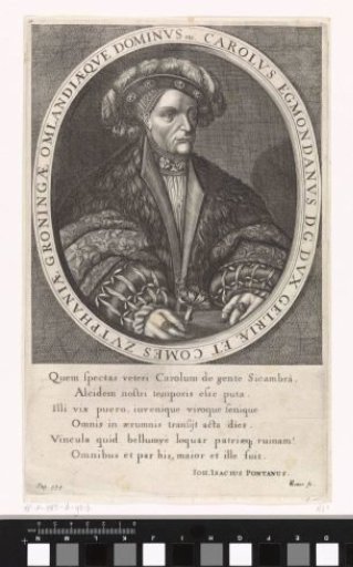 Portrait of Charles of Egmond