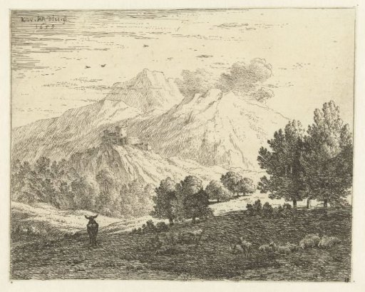 Landscape with Four Mountains