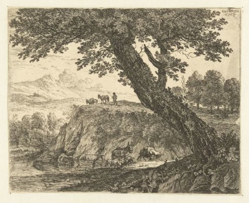 Landscape with Two Muleteers