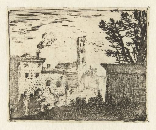 Buildings with a Square Tower