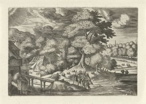 Landscape with the Emmaus Disciples
