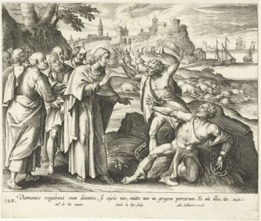 Christ Heals Two Possessed Men in the Region of the Gerasenes