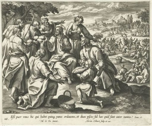 Miraculous Multiplication of the Seven Loaves and the Two Fishes