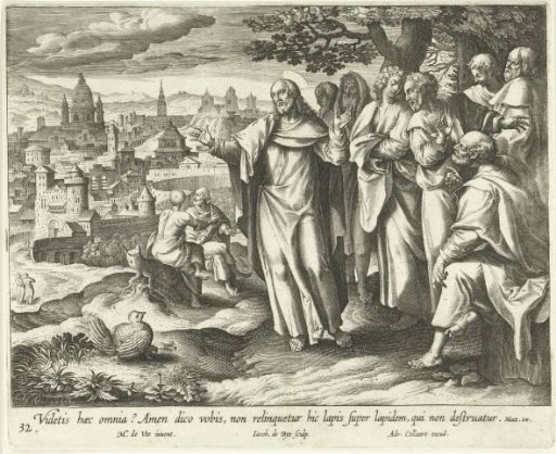 Christ Foretells the Destruction of Jerusalem