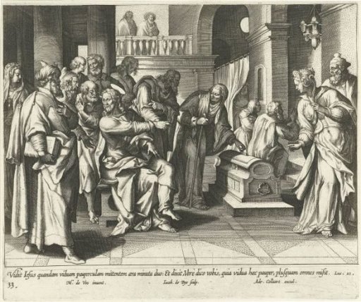 Liberality of the Poor Widow