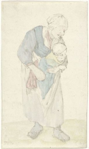 Woman with child