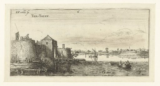 Fort with defensive works of Tholen on the Scheldt