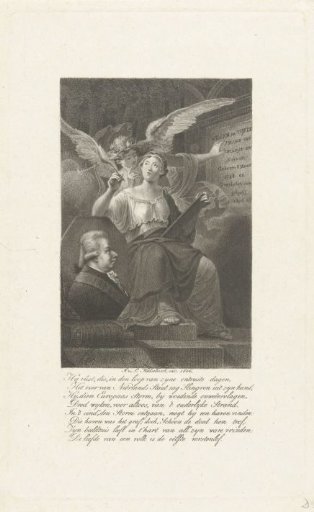 Memorial print for William V, Prince of Orange